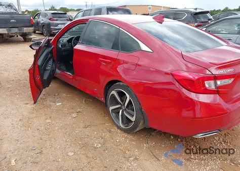 2019 Honda Accord Sport z USA, uszkodzony, nr VIN 1HGCV1F33KA049164